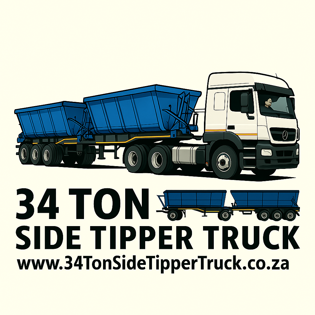 34 Ton Side Tipper Truck